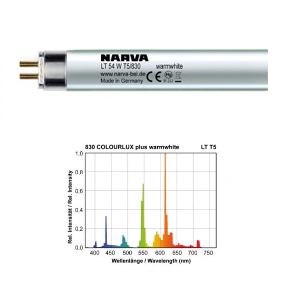 LT 54W/830 Colourlux Plus G5 trojpásmová T5 žiarivka - Kliknutím na obrázok zatvorte -